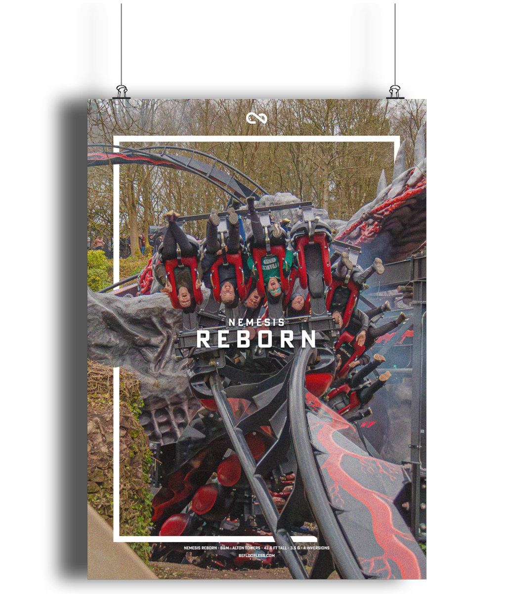 Nemesis Reborn Coaster Poster