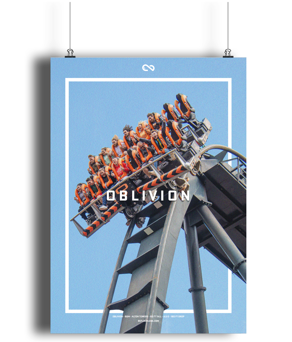 Oblivion Coaster Poster