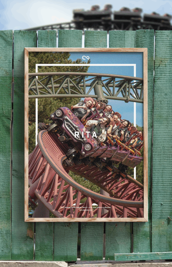 Rita Coaster Poster