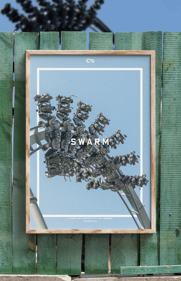 The Swarm Coaster Poster