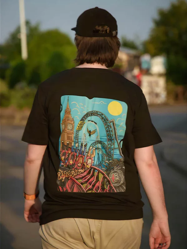 Coasters of the World - UK Edition T-Shirt - Image 3