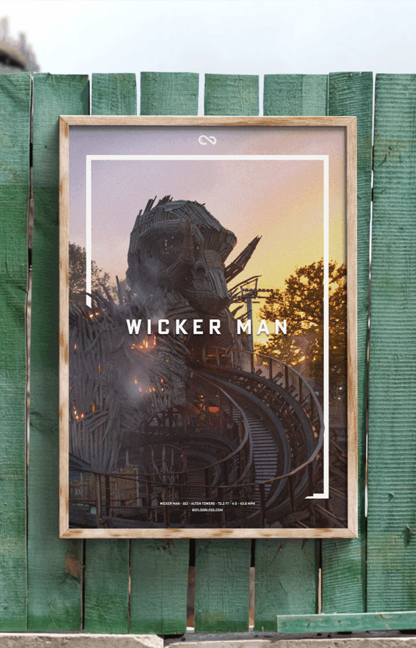 Wicker Man Coaster Poster