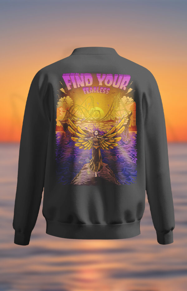 Find Your Fearless Embroidered Sweater