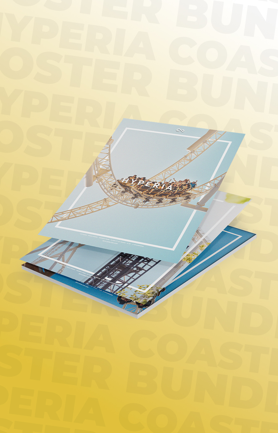 Hyperia Coaster Poster BUNDLE