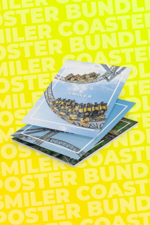 The Smiler Coaster Poster BUNDLE