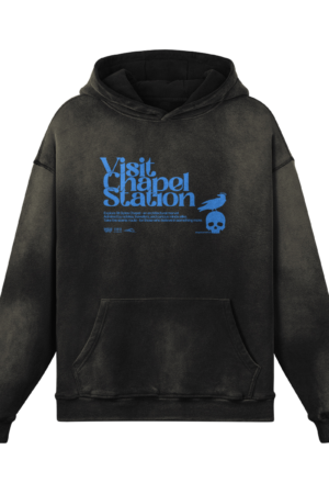 Visit Chapel Station Sun Faded Heavyweight Hoodie