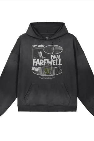 Final Farewell Distressed Hoodie