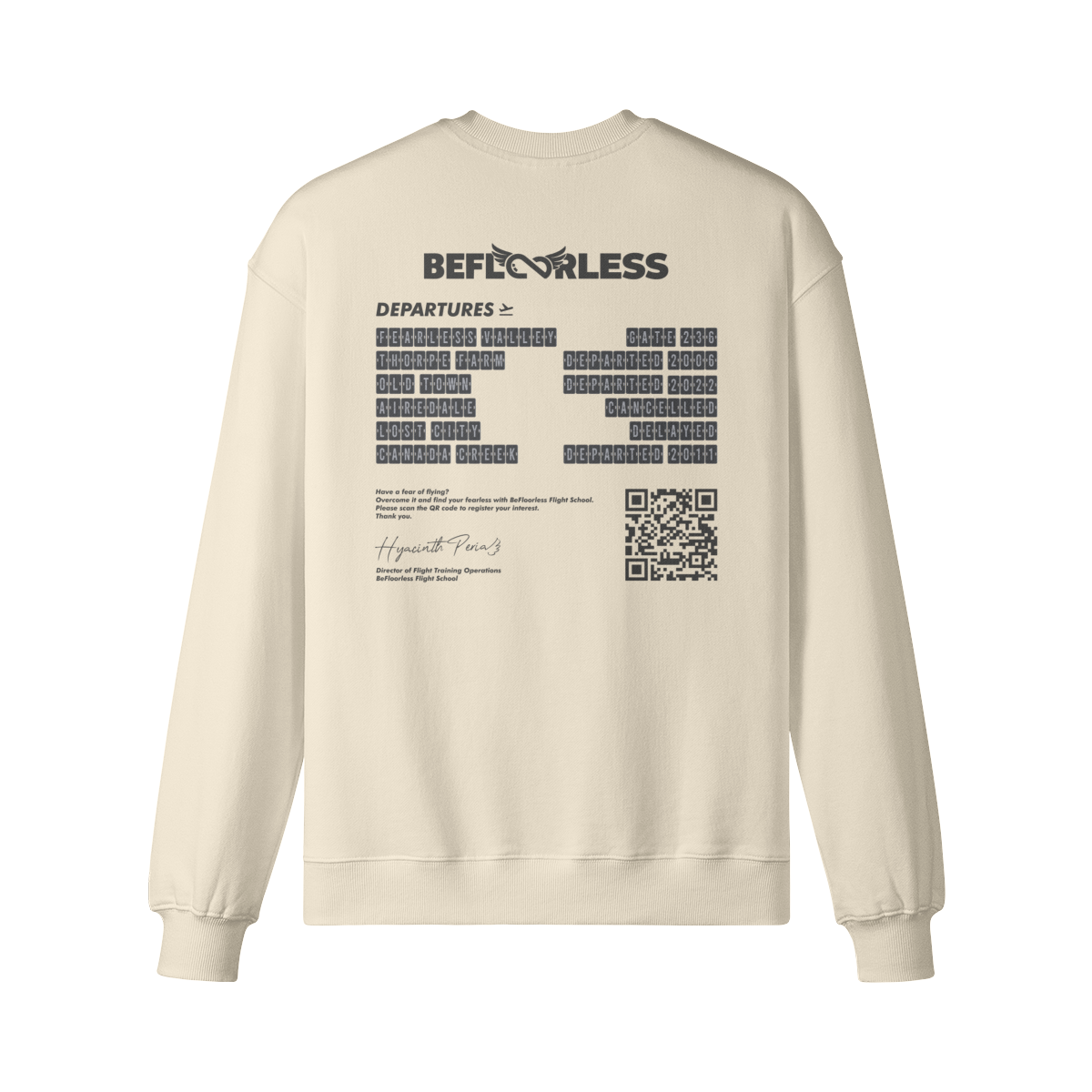 Find Your Fearless Front Print Sweater - Image 6