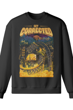 Get Corrected Front Print Sweatshirt