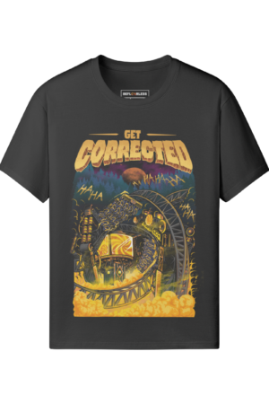 Get Corrected Front Print T-Shirt