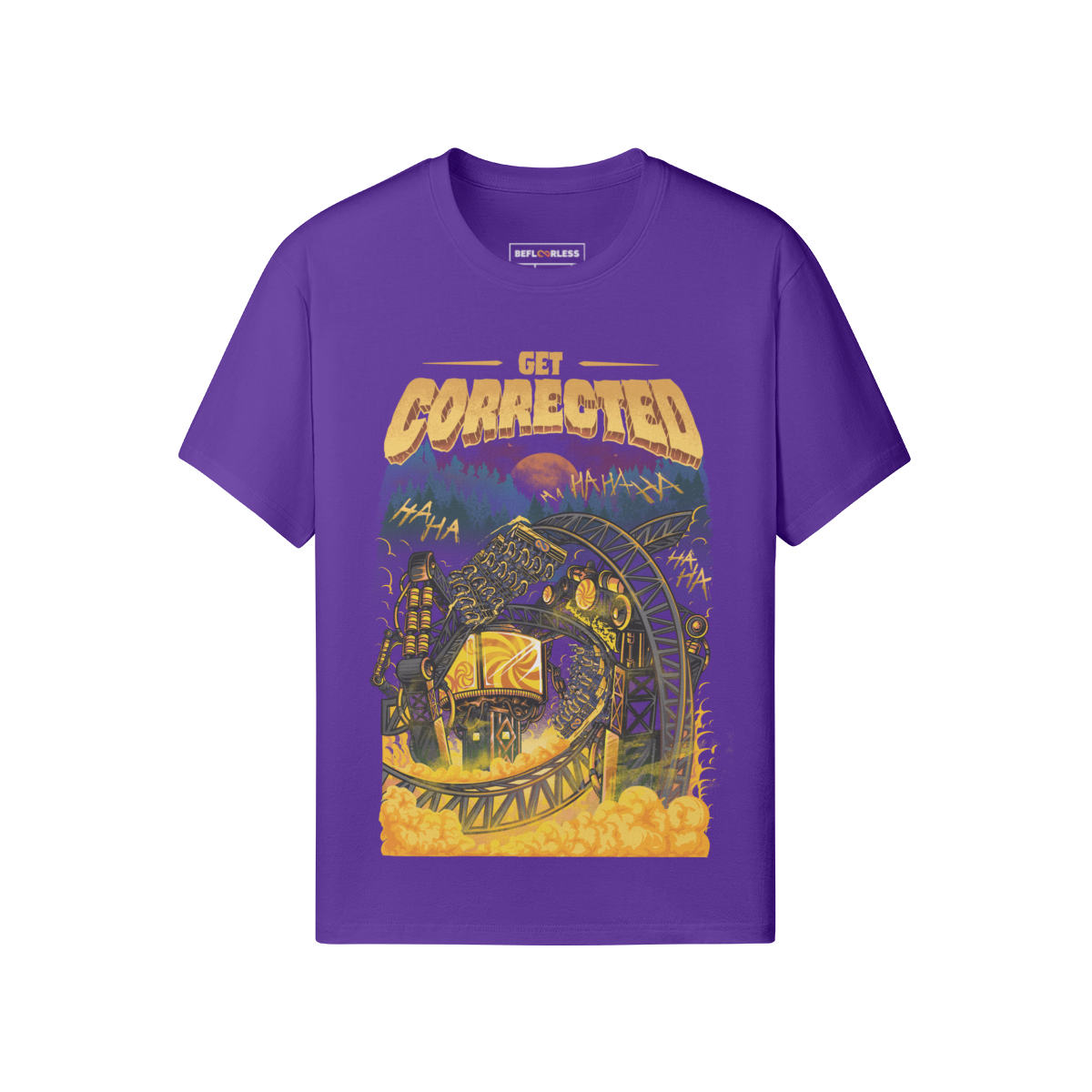 Get Corrected Front Print T-Shirt - Image 2