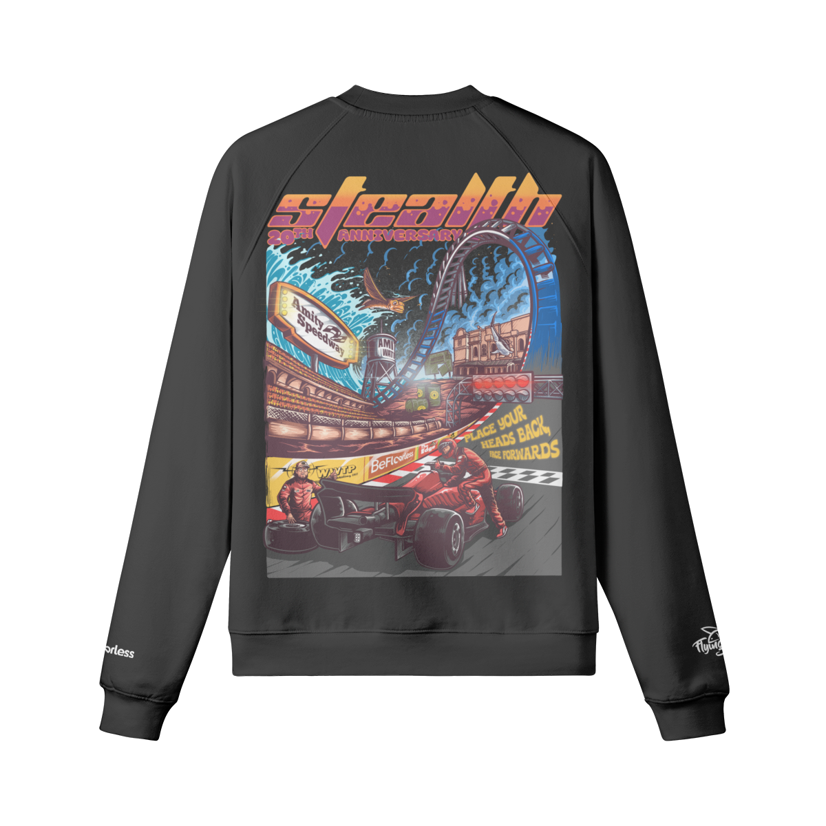 Floorless Racing Fleece Sweater - Image 2