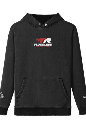 Floorless Racing Snow Wash Vintage Hoodie