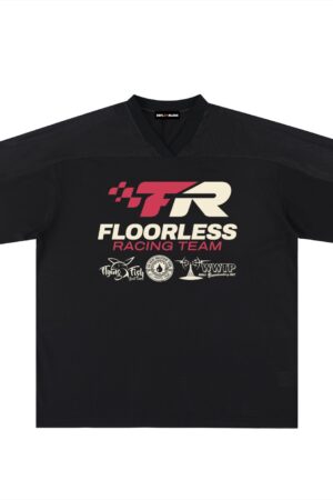 Black 20 Years On The Edge Oversized Mesh Jersey