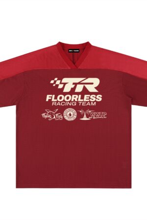 Red 20 Years On The Edge Oversized Mesh Jersey