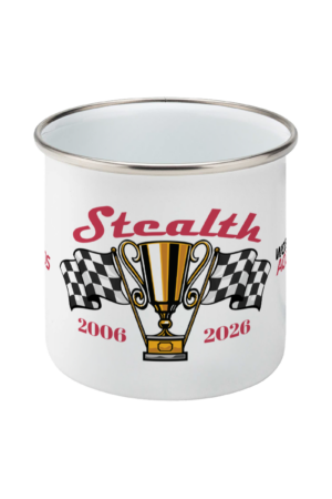 Stealth Commemorative Enamel Travel Mug