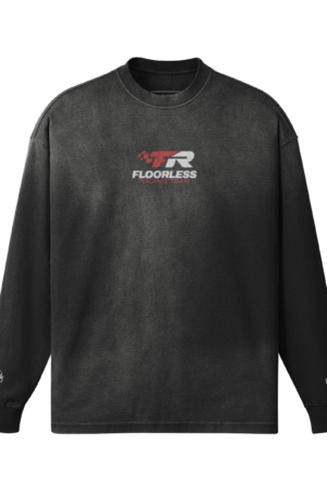 Floorless Racing Team Anniversary Oversized Faded Longsleeve